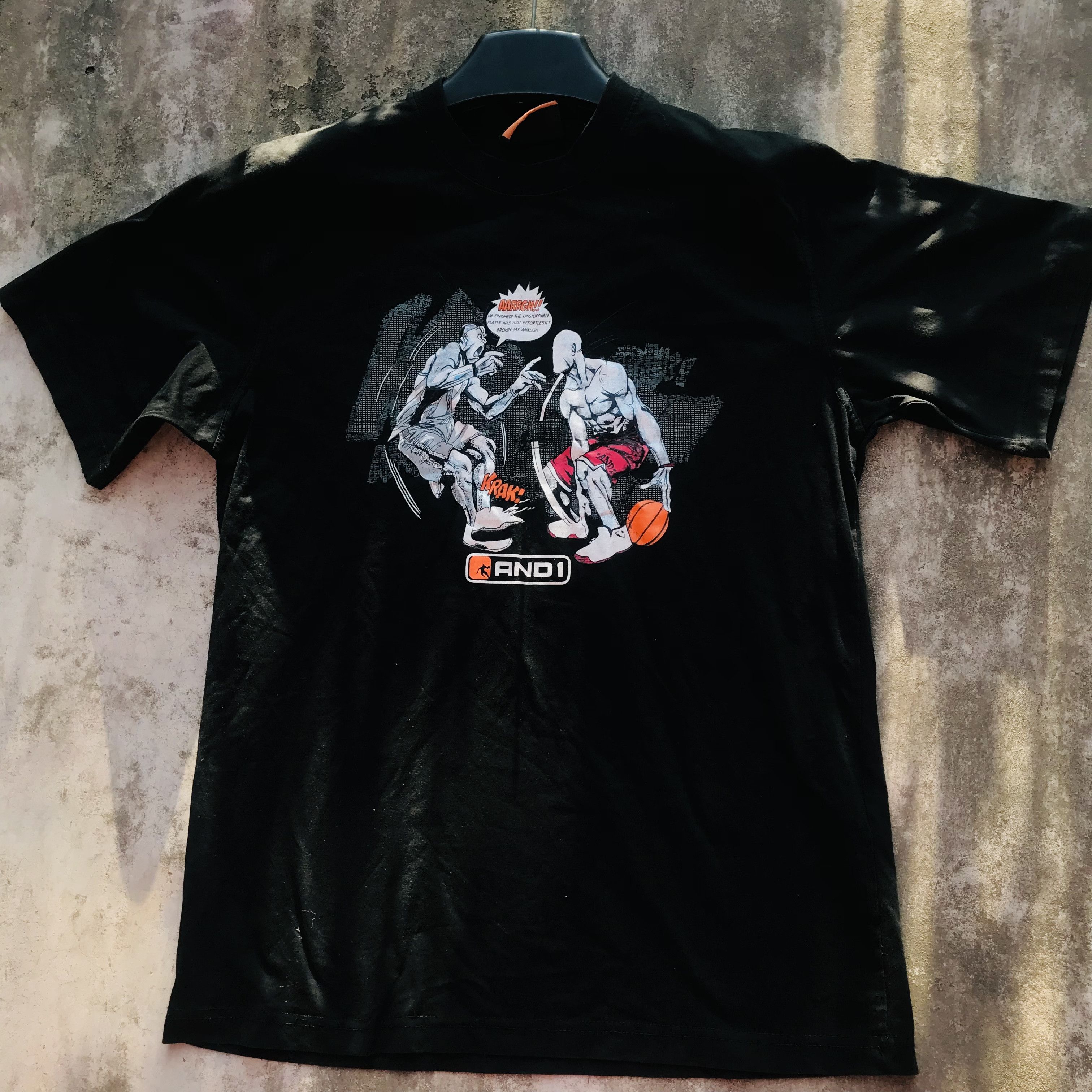 Vintage And1 Graphic Tee Size US XL / EU 56 / 4 - 1 Thumbnail