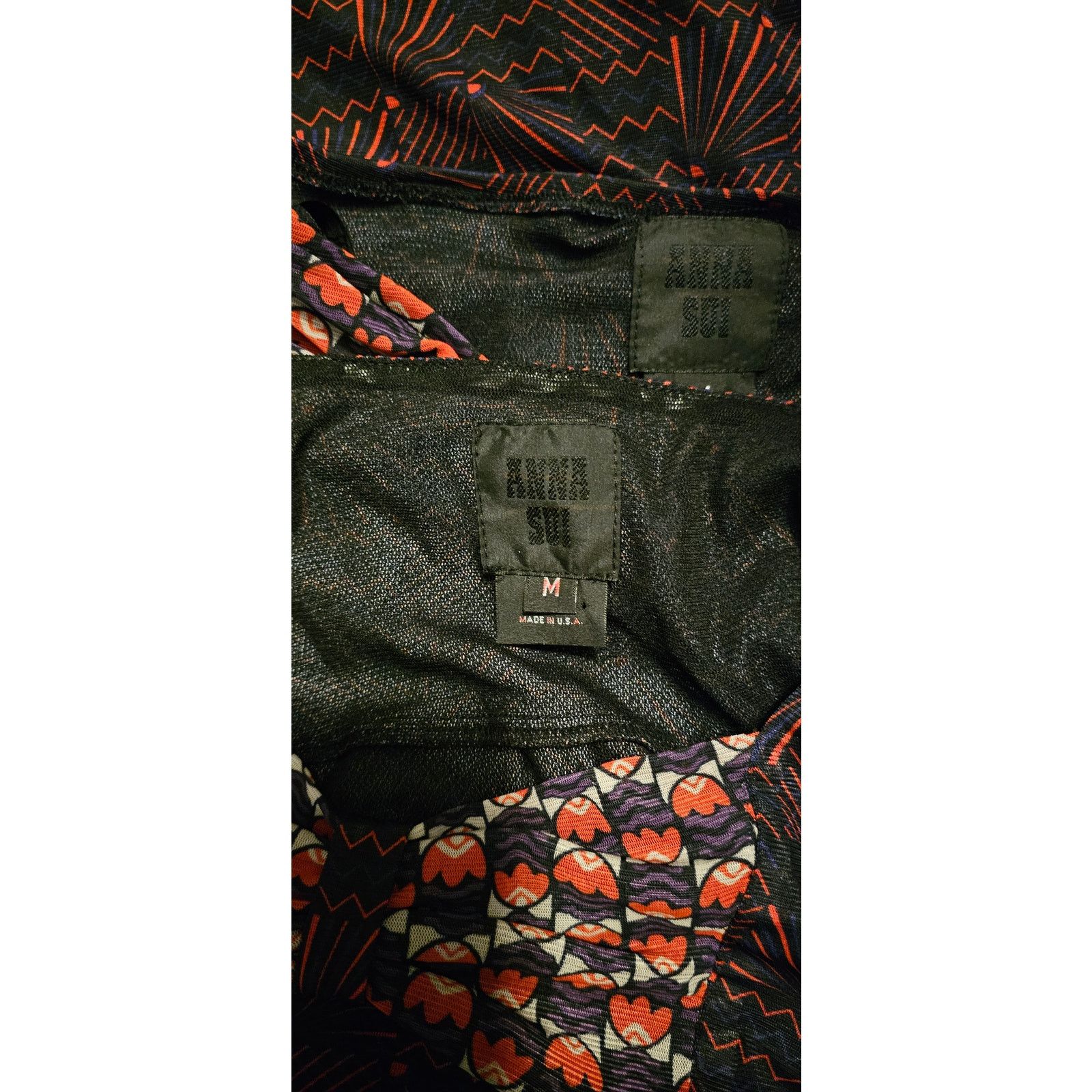 Free People New FREE PEOPLE Anna Sui Sunburst And Tulips Set $689 Sz M Size 30" / US 8 / IT 44 - 8 Thumbnail