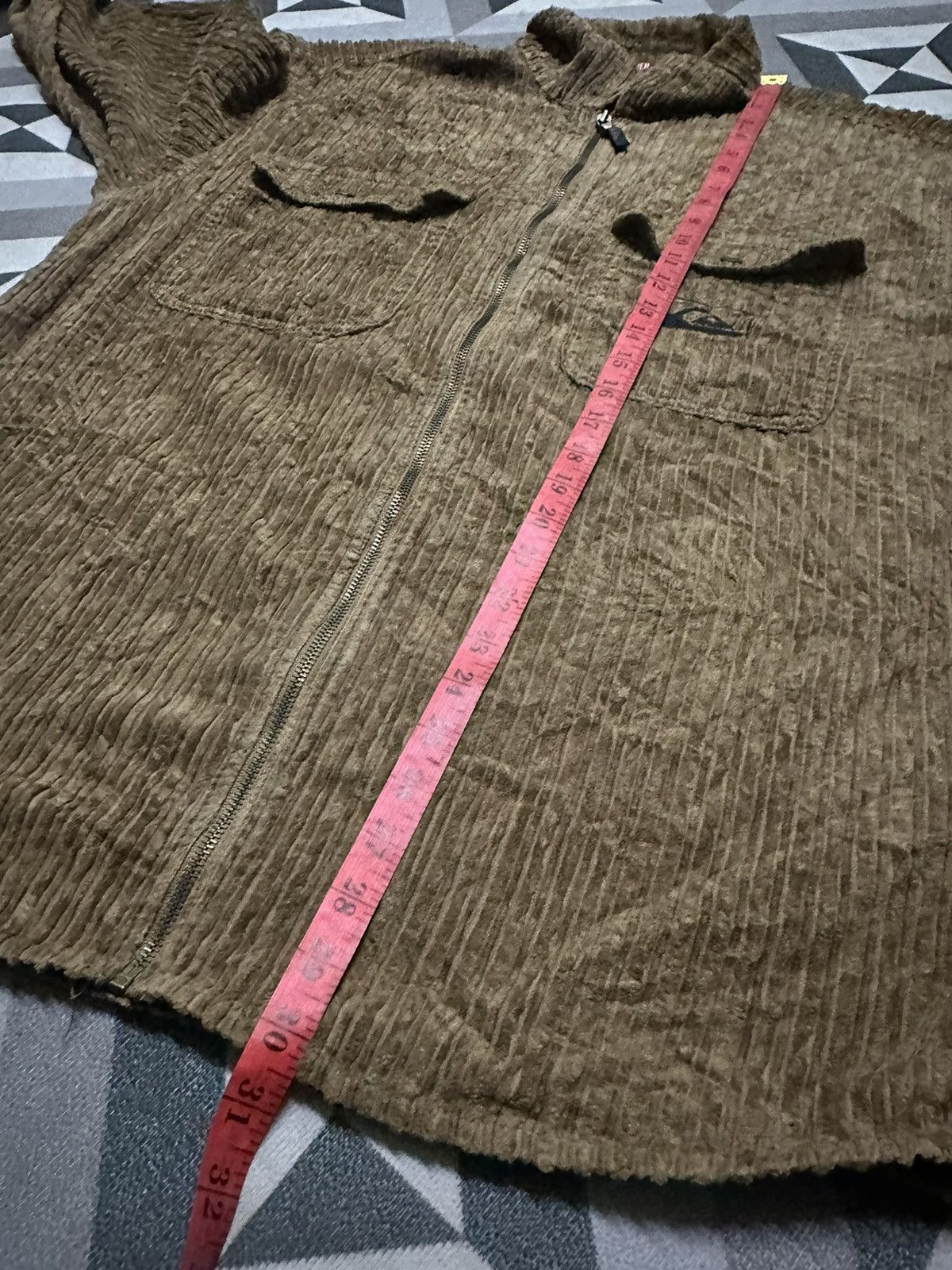 Quicksilver Quiksilver corduroy zipper shirts Size US M / EU 48-50 / 2 - 9 Thumbnail