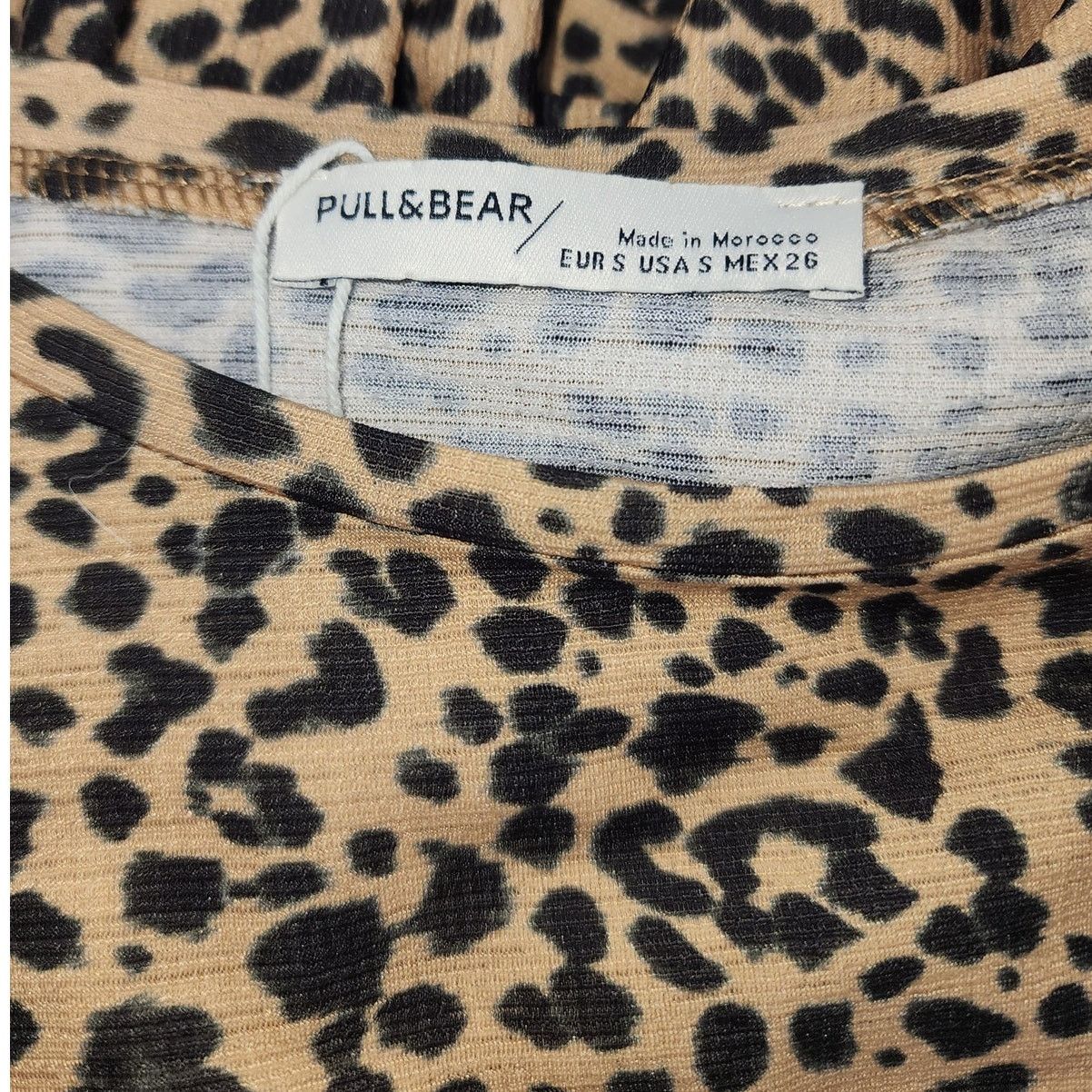 Pull & Bear Pull & Bear Leopard Print Tiered Maxi Dress Women’s Small Size S / US 4 / IT 40 - 6 Thumbnail