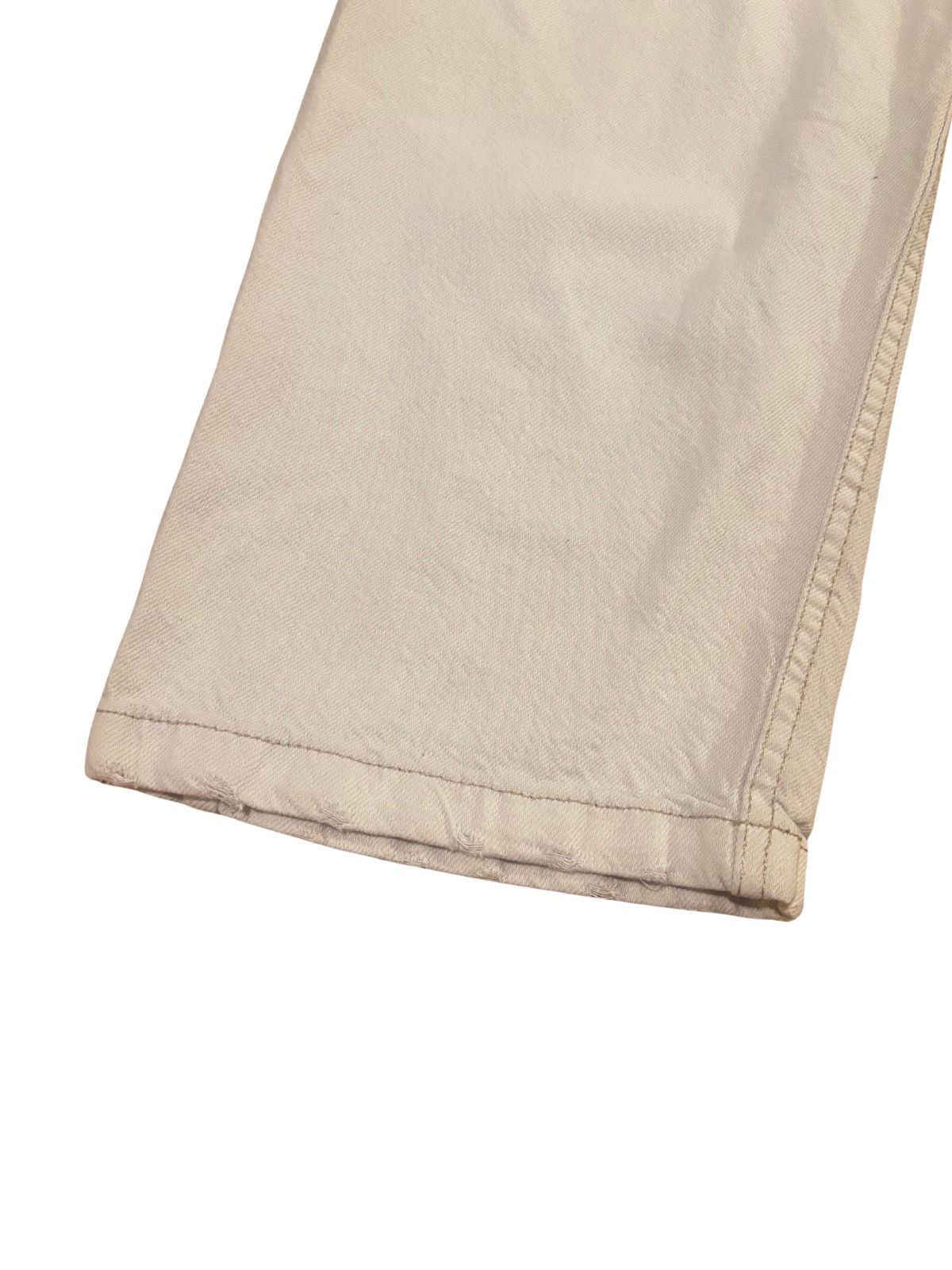 Zara Girls off white Jeans.kp2401 Size 22" - 2 Thumbnail