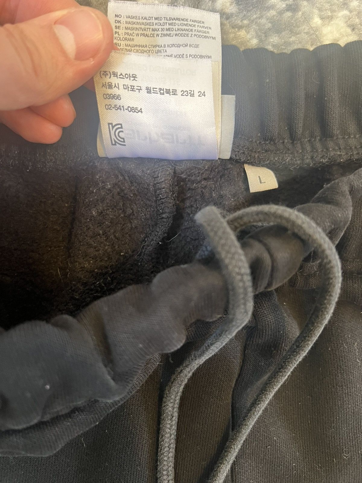 Carhartt Wip CARHARTT WIP - CHASE SWEATPANTS - BLACK - SIZE LARGE Size US 44 / EU 60 - 14 Thumbnail