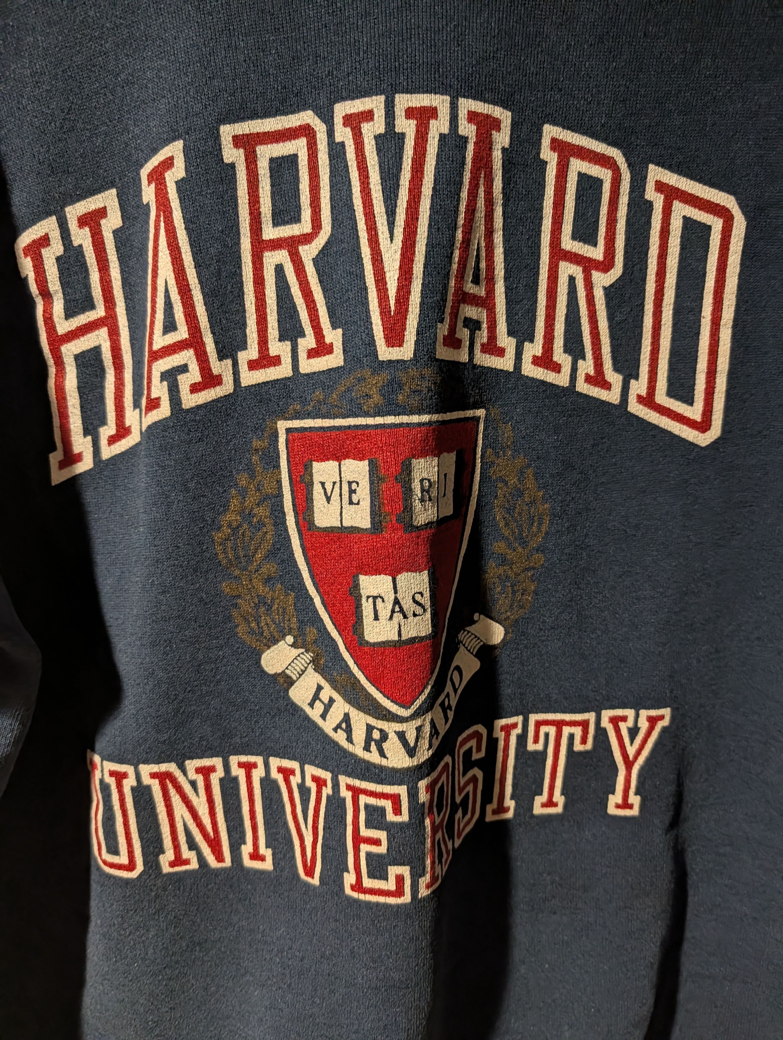 NCAA Vintage Harvard University Crimson Sweatshirt Mens Med Size US M / EU 48-50 / 2 - 2 Thumbnail