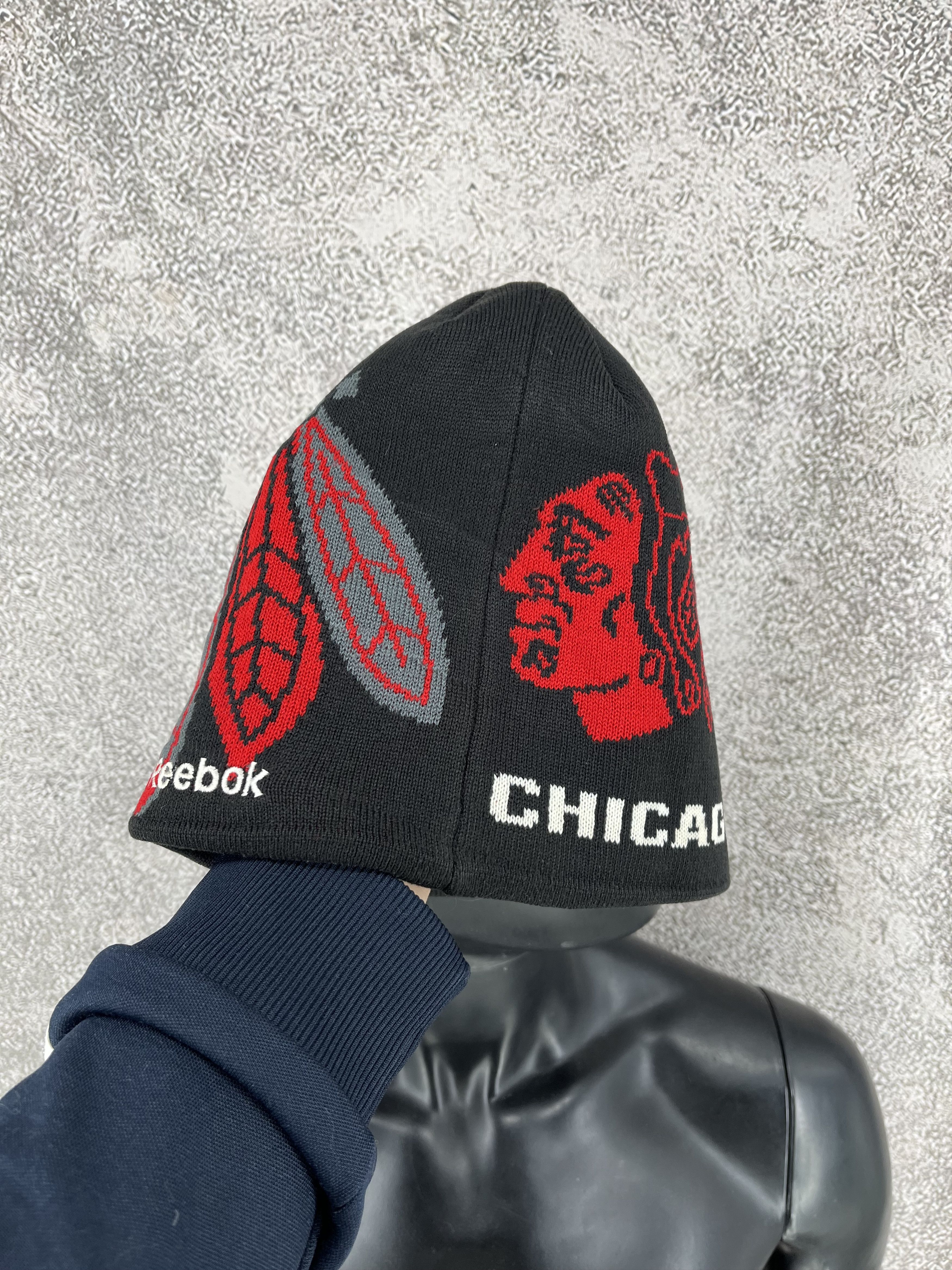 Reebok Reebok Men's Chicago Blackhawks Fanatics Red/Black Size ONE SIZE - 2 Thumbnail