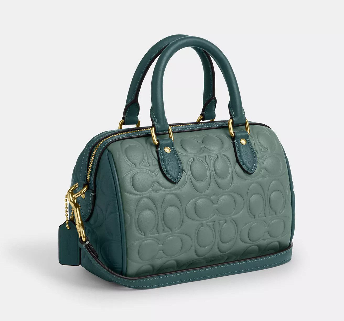Coach Mini Rowan Crossbody Bag In Blocked Signature Leather CY744 Size ONE SIZE - 8 Thumbnail
