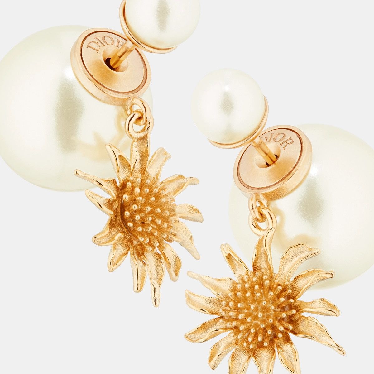 Dior o1bcso1str0126 Size:OS/Tribales Earrings in Golden/White Size ONE SIZE - 3 Thumbnail