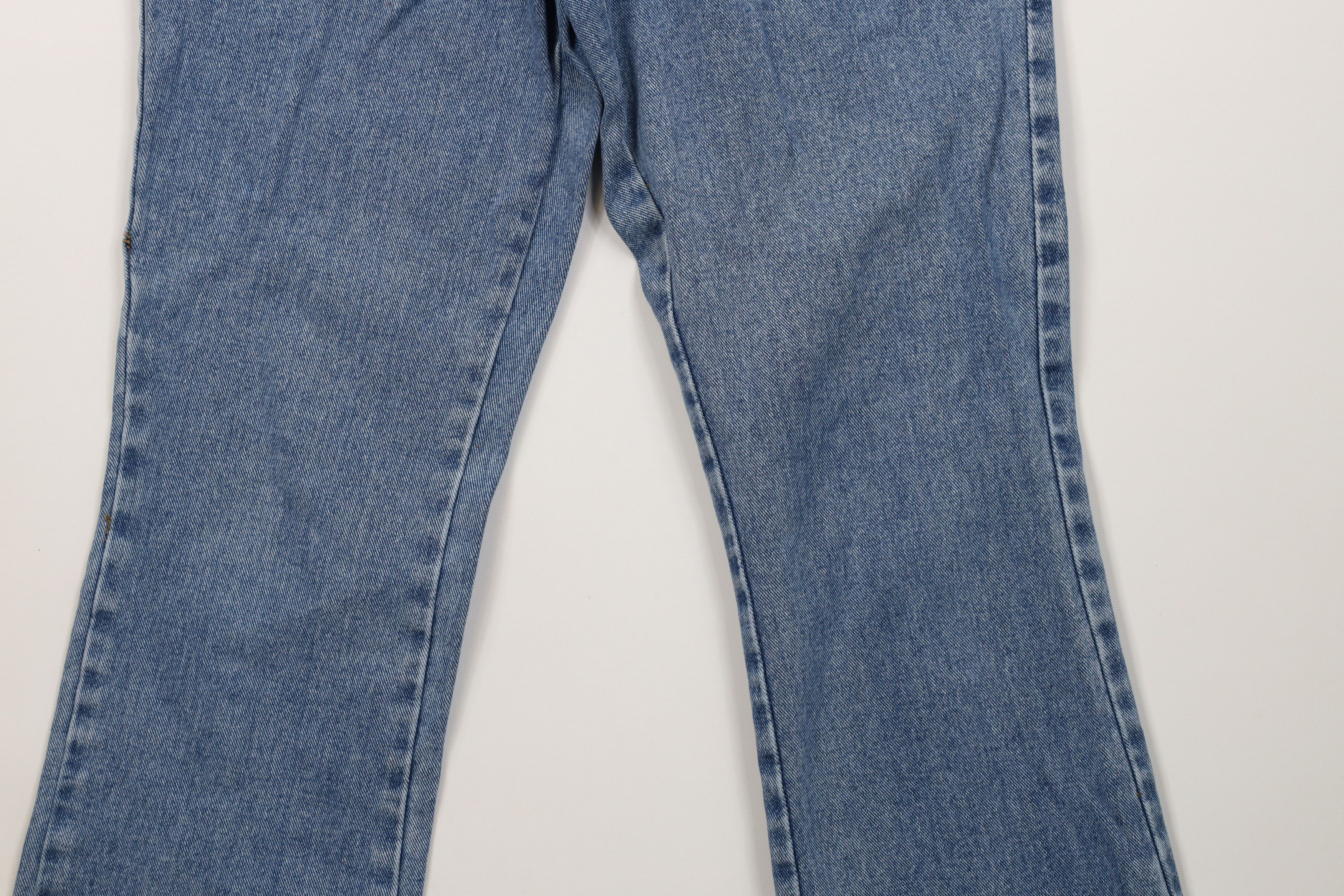 Vintage Vintage 90s Y2K Streetwear Babydoll Flared Denim Jeans Size 30" / US 8 / IT 44 - 4 Thumbnail
