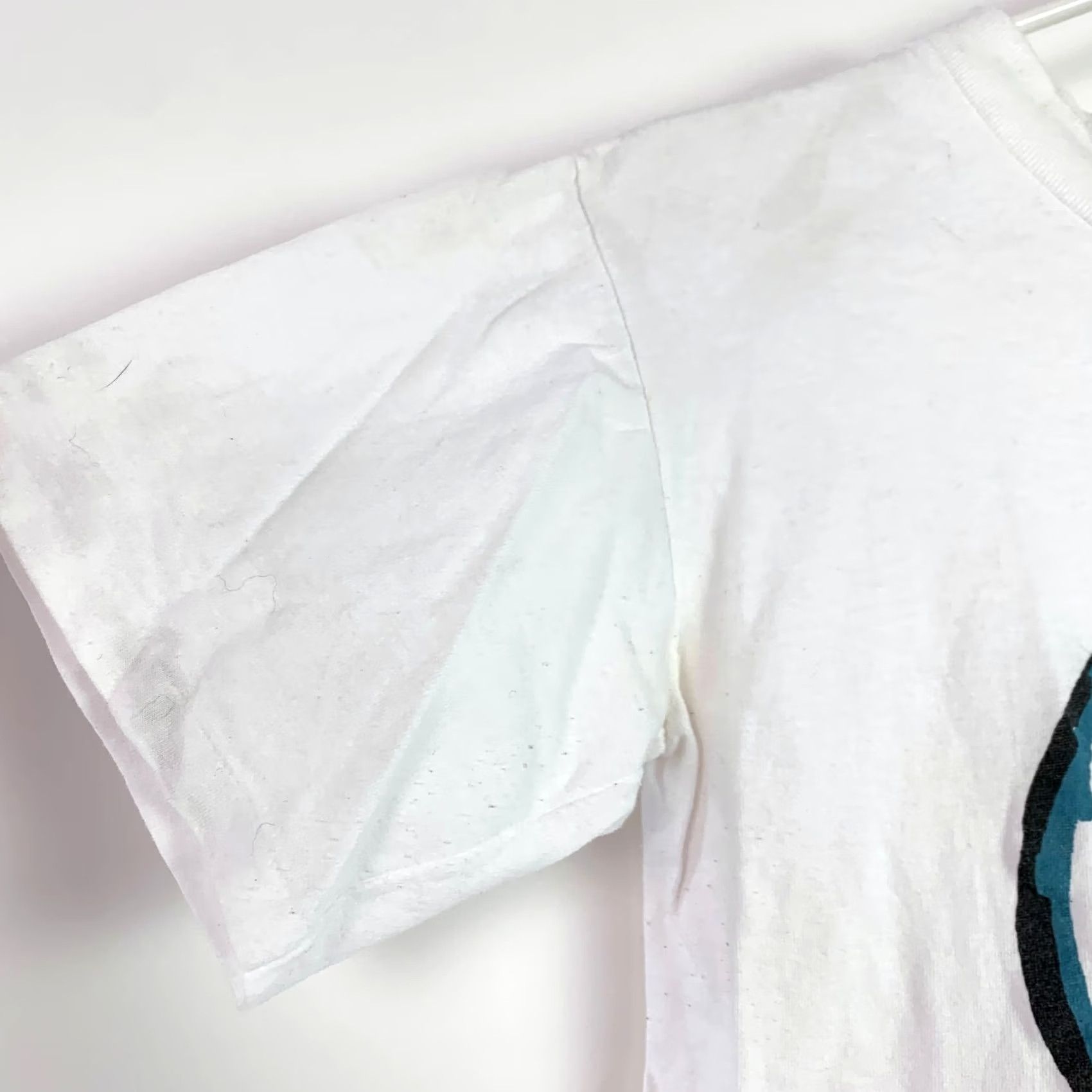 Nike Vintage Nike Michael Jordan Flight Tee Shirt M White Wash Wear Size US M / EU 48-50 / 2 - 2 Thumbnail