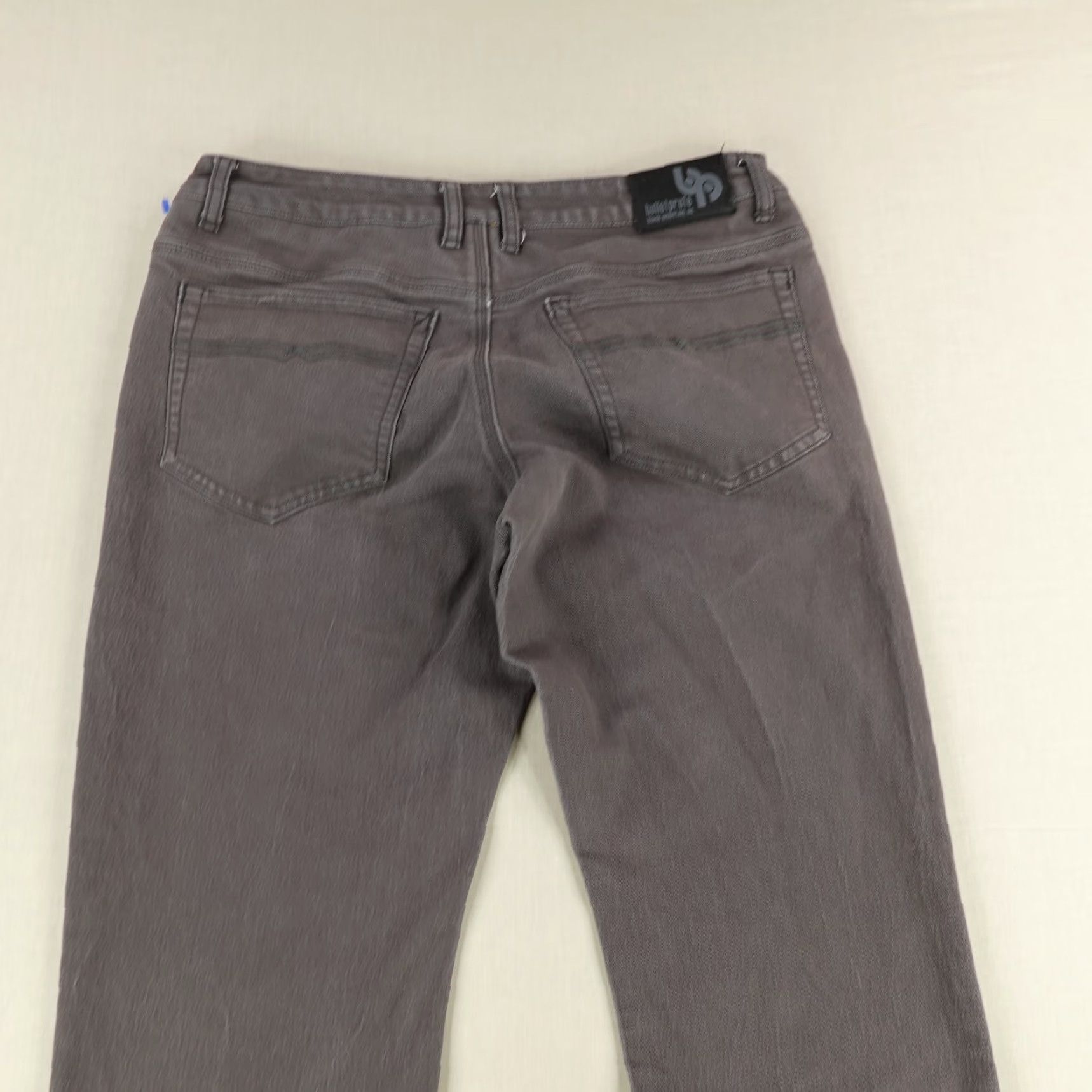 Vintage VINTAGE Bulletprufe Jeans Mens Jeans Bootcut 34x34 Gray Denim Cotton Blend Regular 32 Inseam Mens Size US 35 - 7 Thumbnail