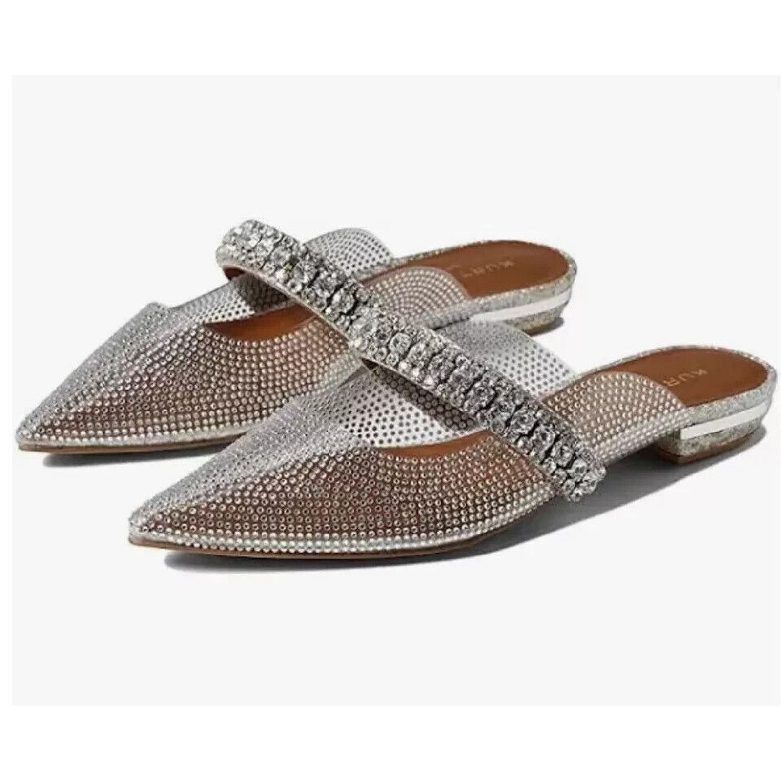 Kurt Geiger KURT GEIGER LONDON PRINCELY CRYSTALS & RHINESTONES SLIP ONS Size US 6.5 / IT 36.5 - 2 Thumbnail