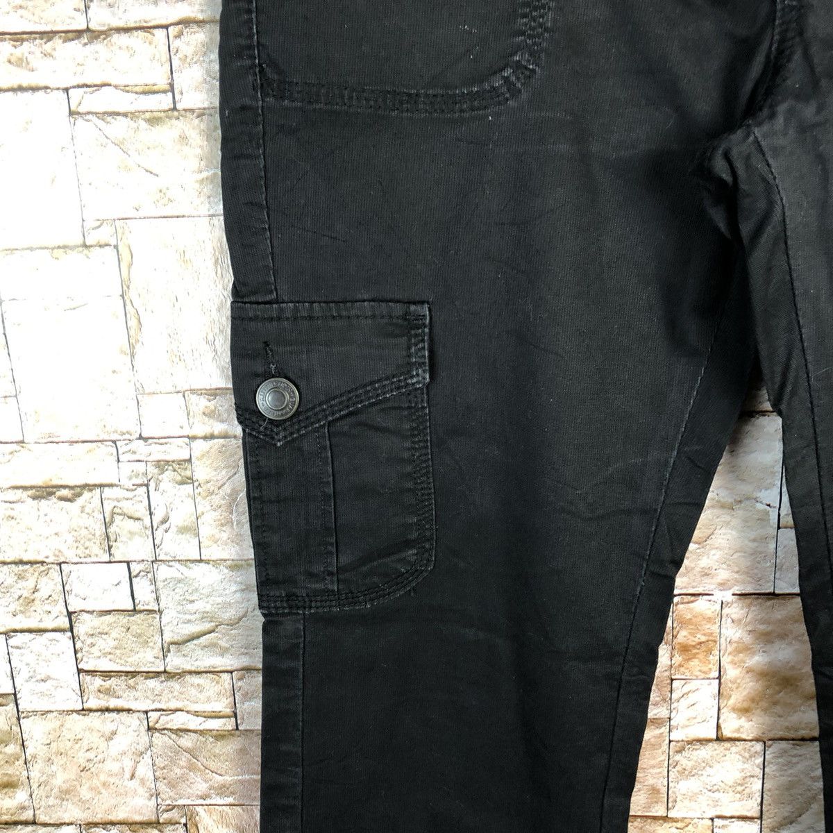 Japanese Brand The Oria utility tactical Cargo Multipocket Pants #A441 Size US 27 - 6 Thumbnail