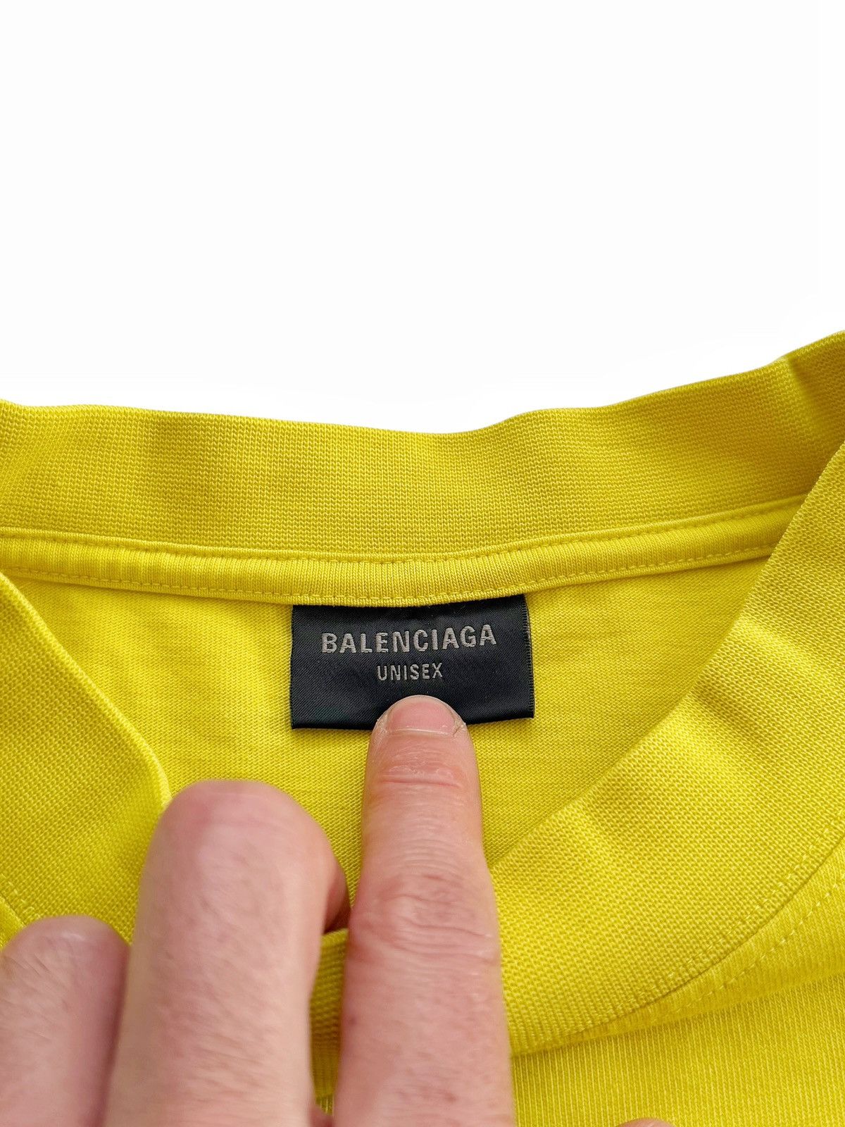 Balenciaga Darkwave Vintage Jersey Yellow Flame Shirt Size US M / EU 48-50 / 2 - 7 Thumbnail