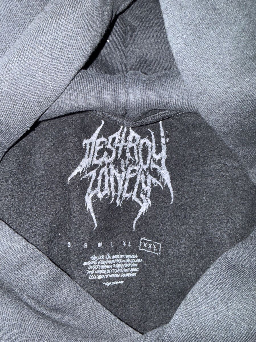Destroy Lonely Destroy Lonely - Love Lasts Forever Tour Hoodie Size US XXL / EU 58 / 5 - 3 Thumbnail