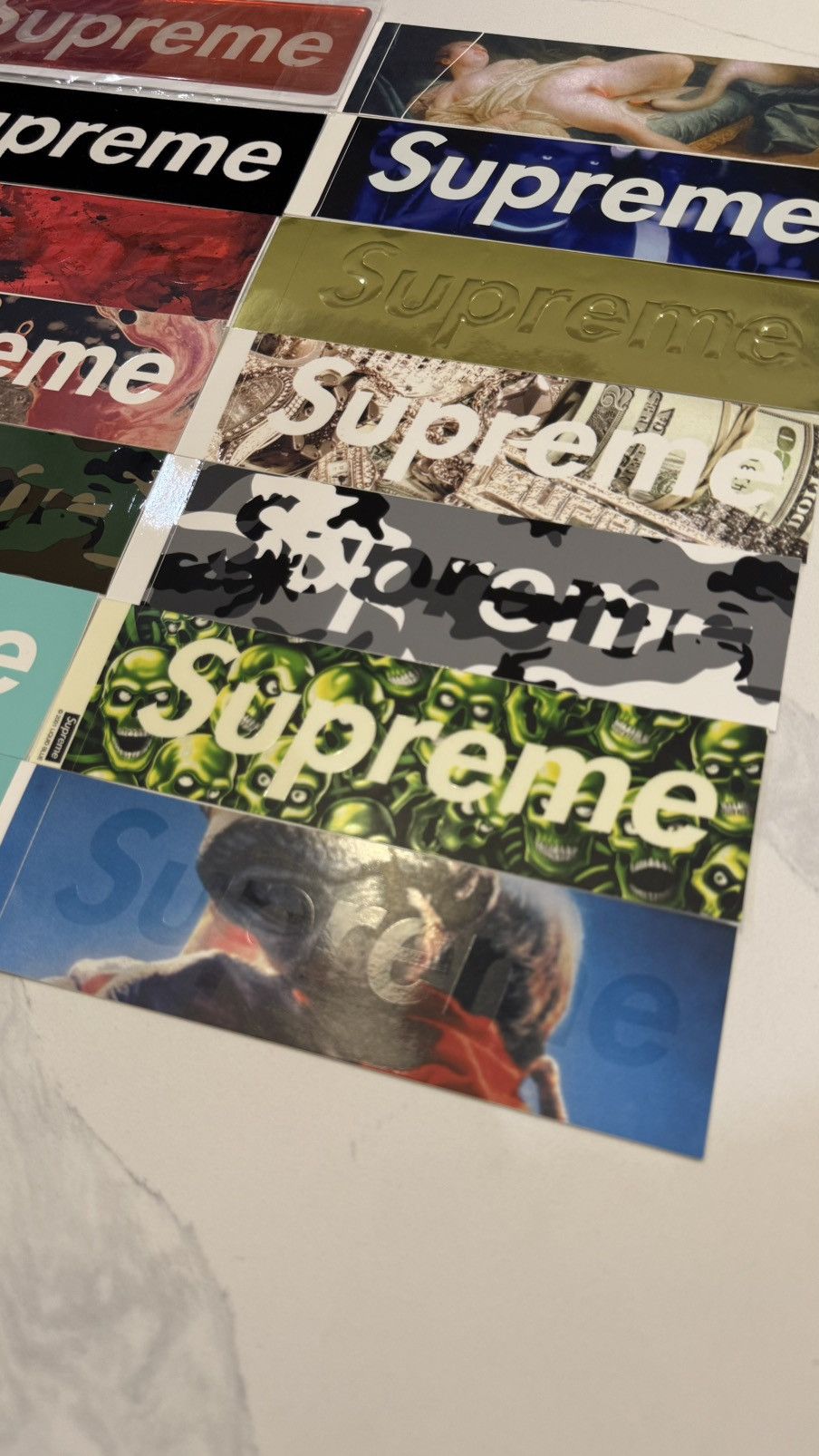 Supreme Supreme Box Logo Sticker Lot collection Size ONE SIZE - 20 Thumbnail