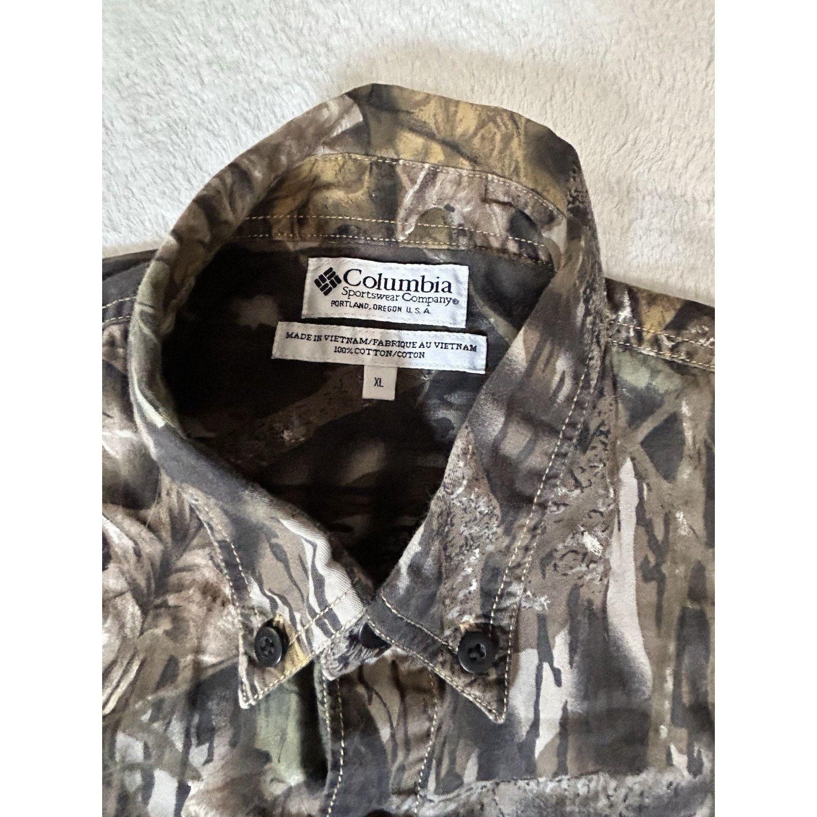 Columbia columbia shirt mn xl button long sleeve Camo Hunting Outdoor Size US XL / EU 56 / 4 - 1 Thumbnail