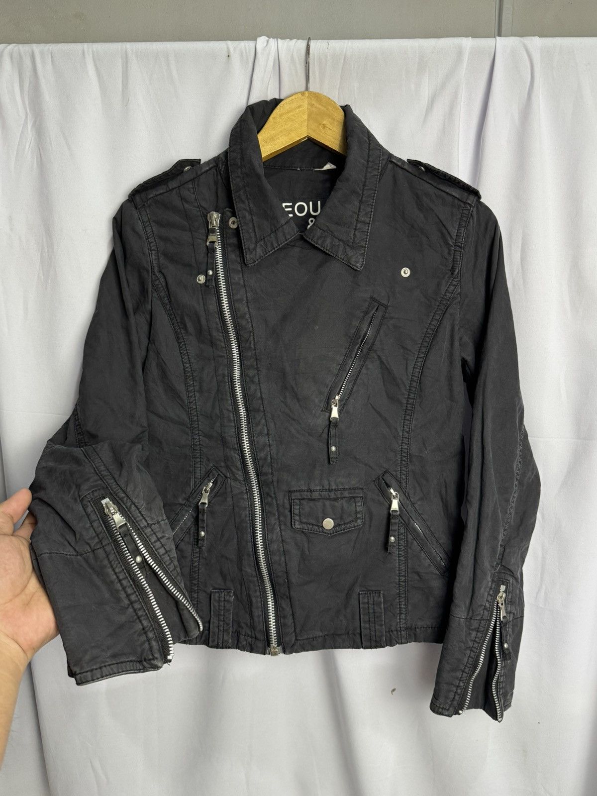 Beauty Beast × If Six Was Nine × Japanese Brand Japanese Asymmetrical Jacket bondage punk style Size US M / EU 48-50 / 2 - 2 Thumbnail