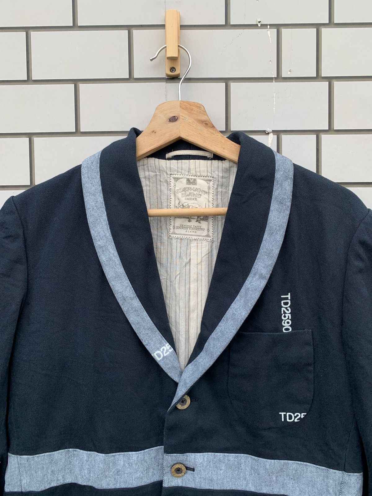 Vintage Japanese Elephant Blanc By Zoologique TD2590 Jacket Size US S / EU 44-46 / 1 - 6 Thumbnail