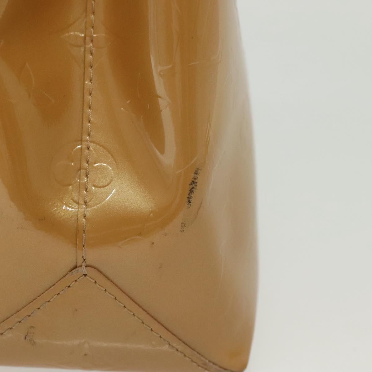 Louis Vuitton LOUIS VUITTON Monogram Vernis Reade PM Hand Bag Noisette Size ONE SIZE - 5 Thumbnail