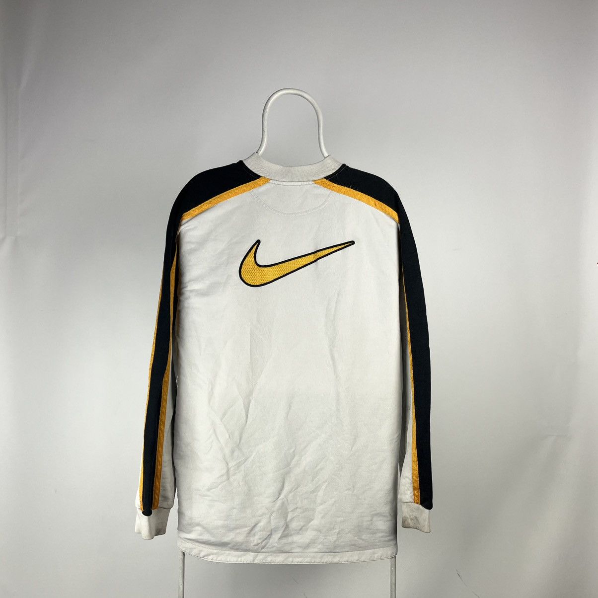 Nike Vintage Nike spellout sweatshirt 90s reverse size Large Size US L / EU 52-54 / 3 - 2 Thumbnail
