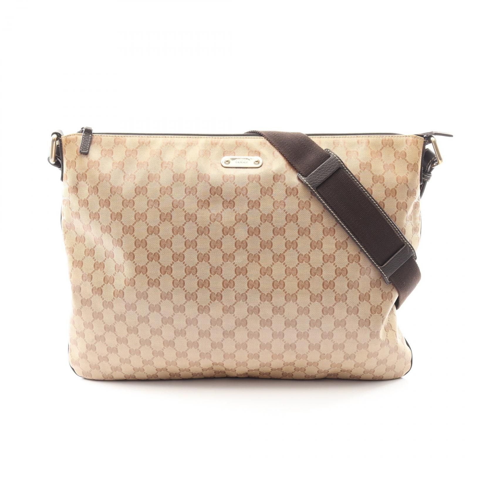 Gucci Gucci Gucci GG Crystal PVC Coated Canvas Leather Shoulder Bag Plastic / Synthetic Shoulder Bag 190628 DUTY FREE for USA Size ONE SIZE - 1 Thumbnail