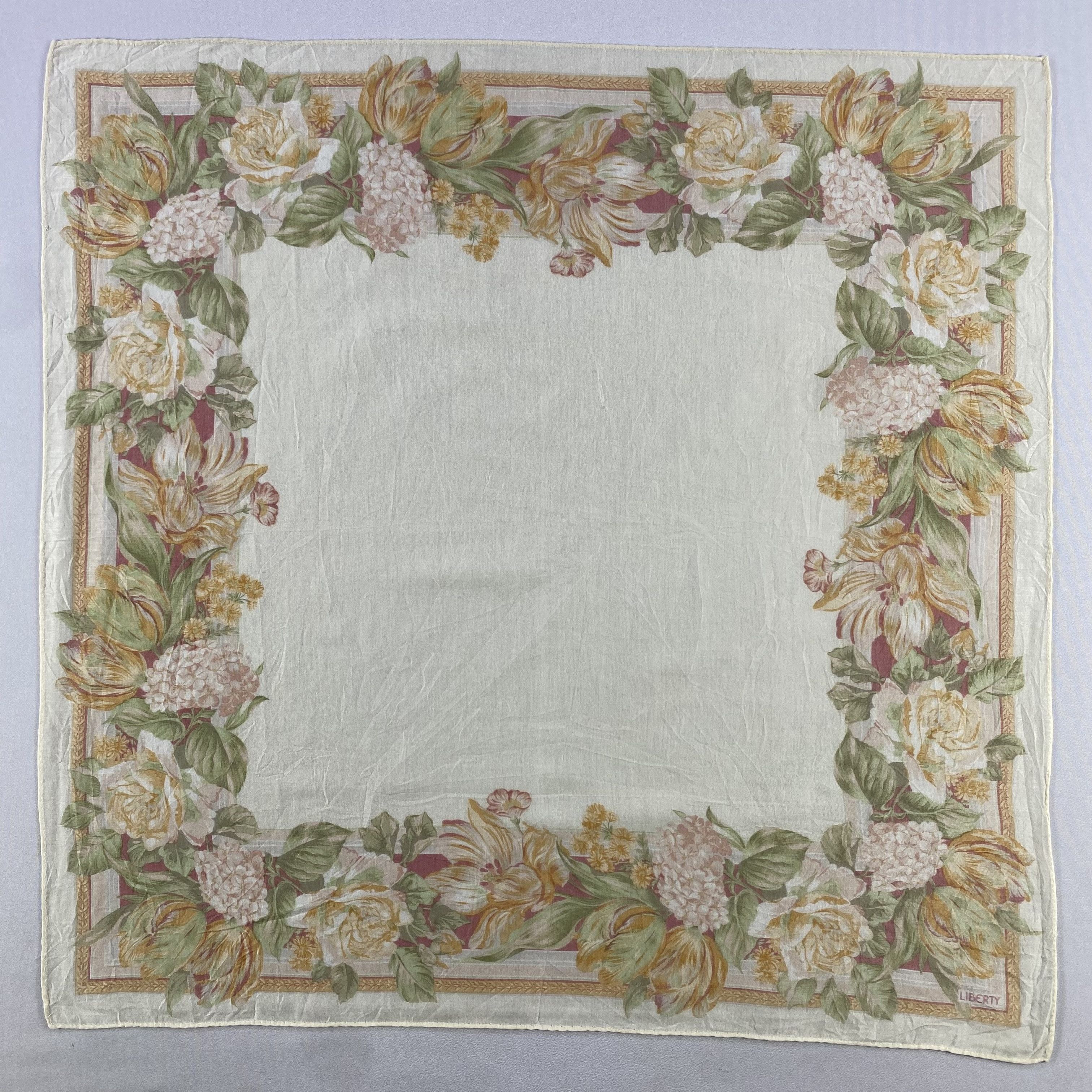 Liberty × Vintage Liberty Bandana/ Handkerchief / Neckerchief Size ONE SIZE - 1 Thumbnail