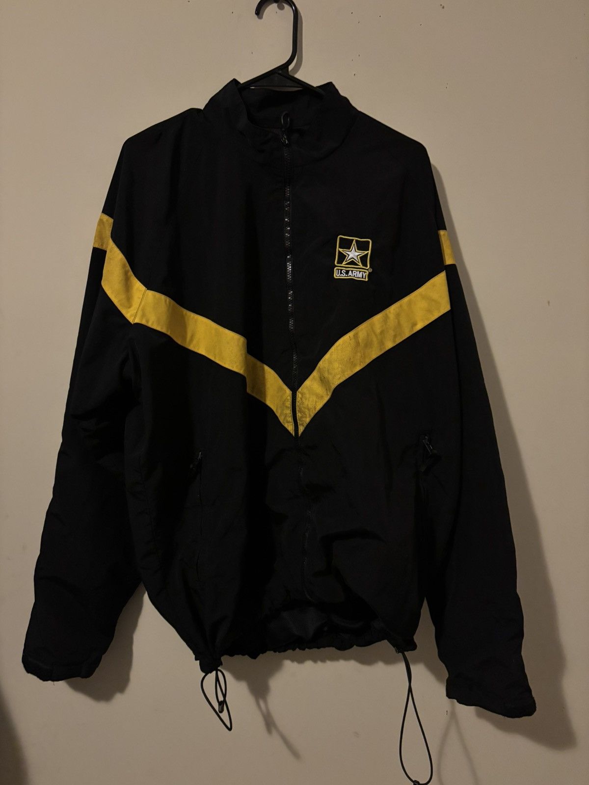 Vintage Army zip up jacket Size US XL / EU 56 / 4 - 1 Thumbnail