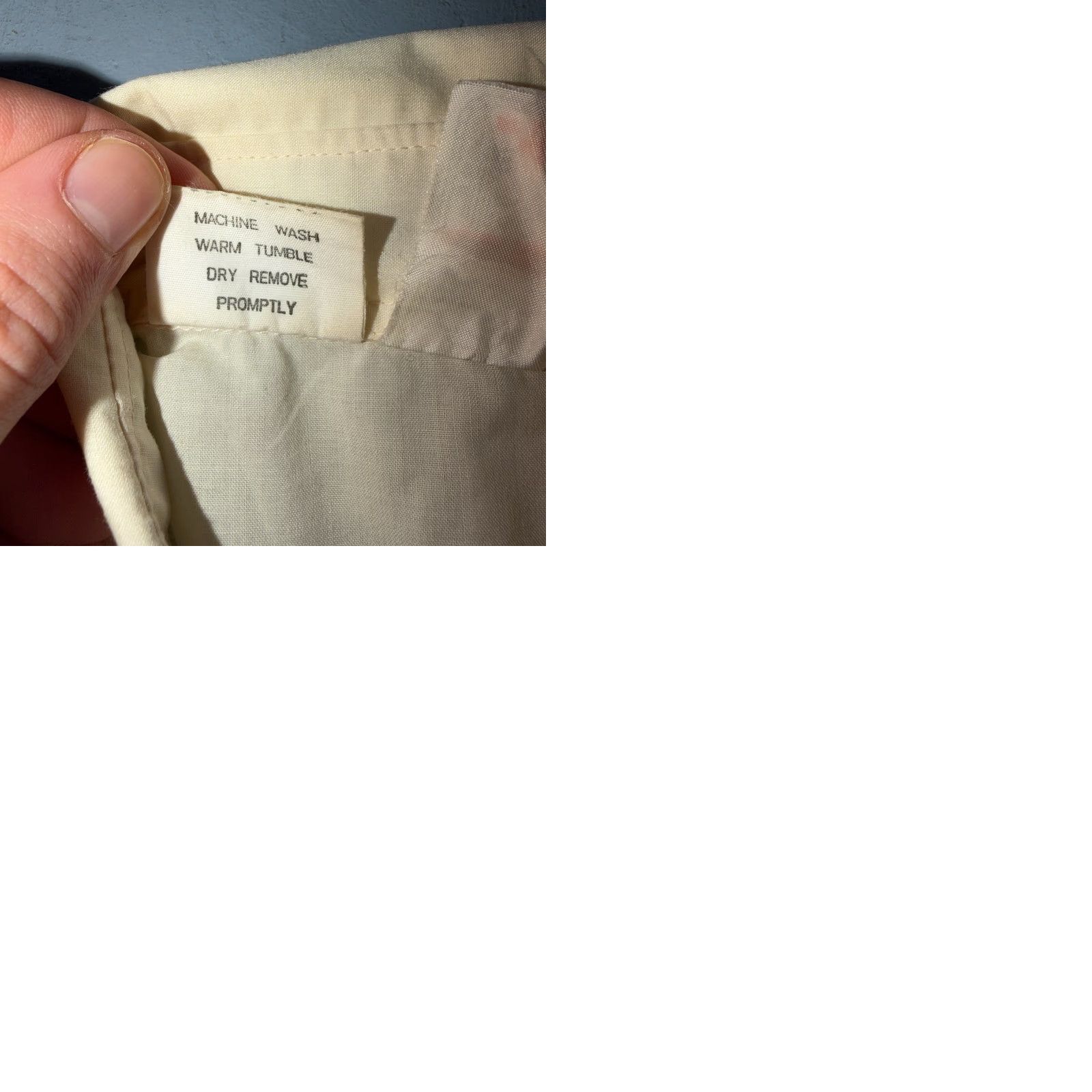 Vintage Kennington VTG Rocking K Ranchwear Shirt M Western Button-Up Collared Pearl Snap Embroidered Cotton Blend Beige Mens Retro 70s Western Shirts Size US M / EU 48-50 / 2 - 9 Thumbnail