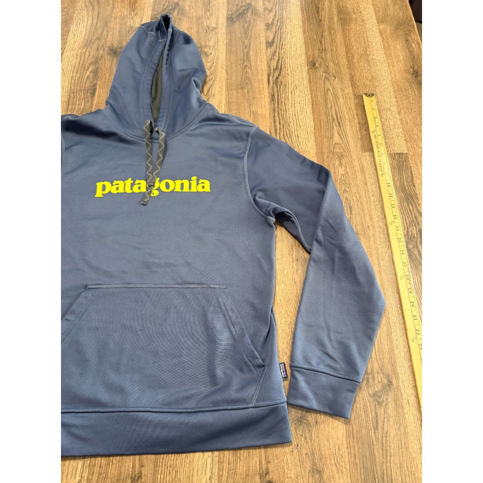 Patagonia Patagonia Sweatshirt Men's Small Blue Pullover Drawstring Crew Neck Fleece Logo Solid Vintage No Size US S / EU 44-46 / 1 - 5 Thumbnail