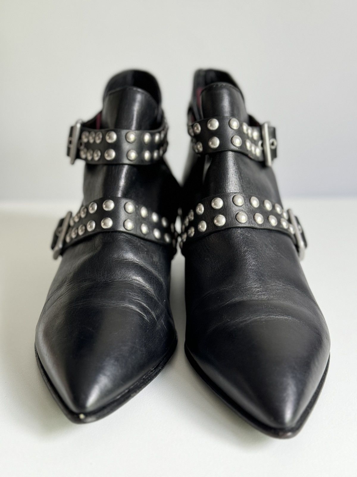 Marc by Marc Jacobs Studded Ankle Boots Size 38, Rarely Used Size US 8 / IT 38 - 1 Thumbnail