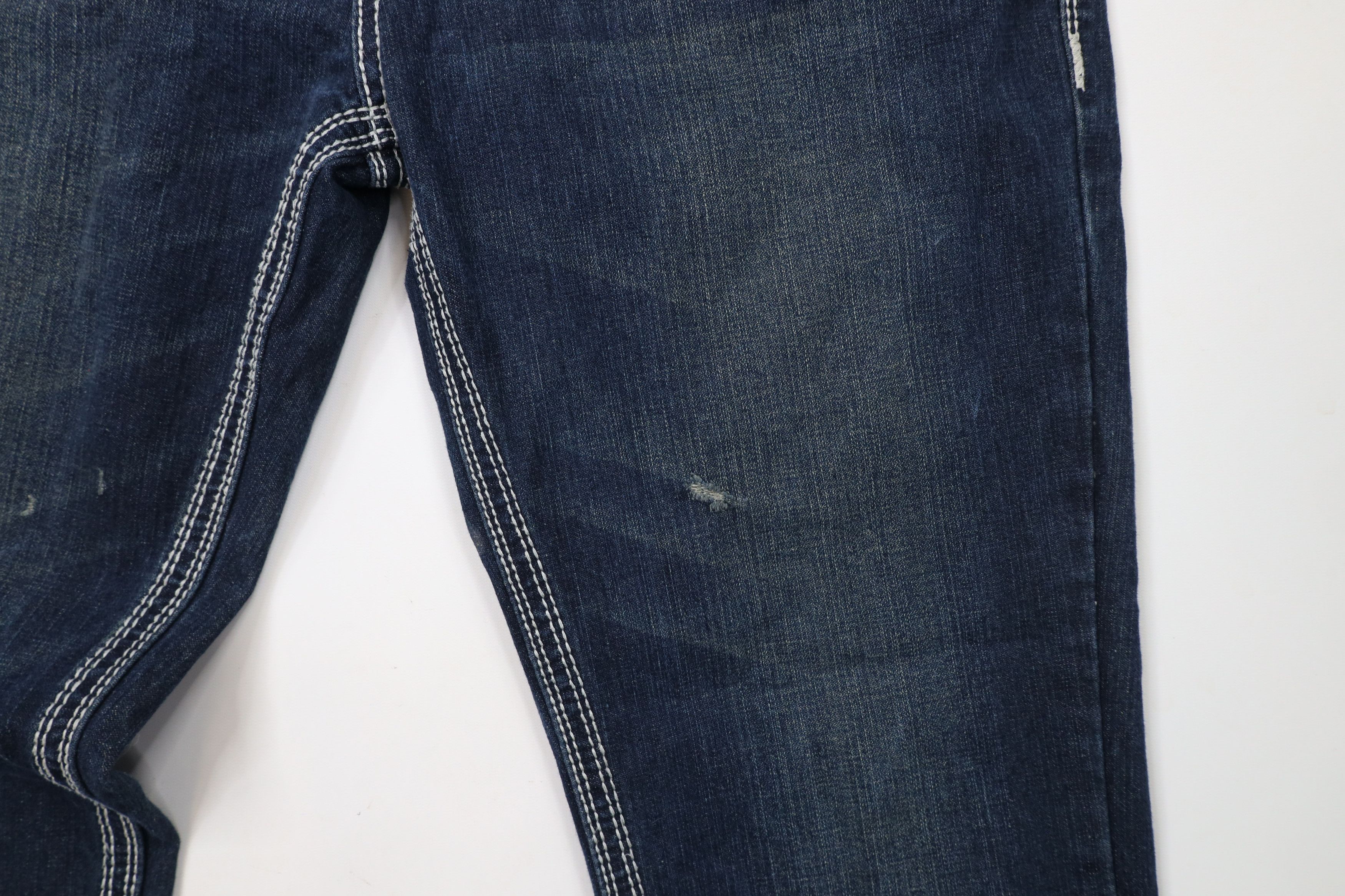 True Religion × Vintage Vintage True Religion Ricky Big QT Denim Jeans Blue USA Size US 38 / EU 54 - 5 Thumbnail