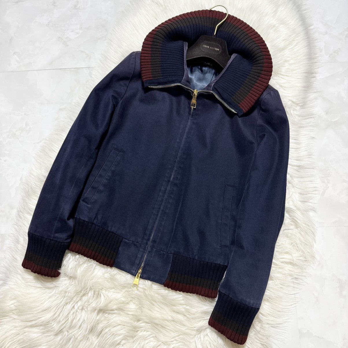 Louis Vuitton Louis Vuitton Runway Rib Switching Gradient Jacket Size US S / EU 44-46 / 1 - 6 Thumbnail