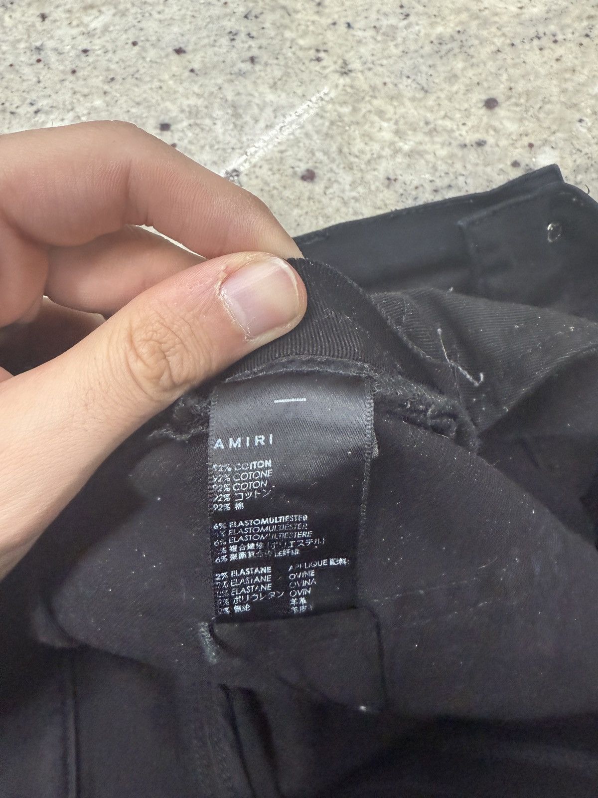 Amiri Amiri MX1 Denim Silver Patch Size US 36 / EU 52 - 9 Thumbnail