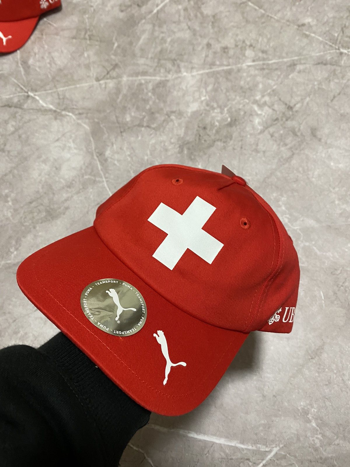 Puma Puma Switzerland Swiss National Football Soccer Team Red Cap Size ONE SIZE - 1 Thumbnail