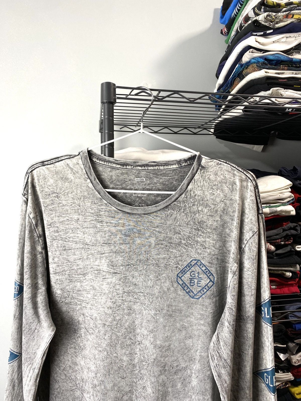 Globe Vintage Globe Skateboards Longsleeve Blind Spitfire Size US M / EU 48-50 / 2 - 2 Thumbnail