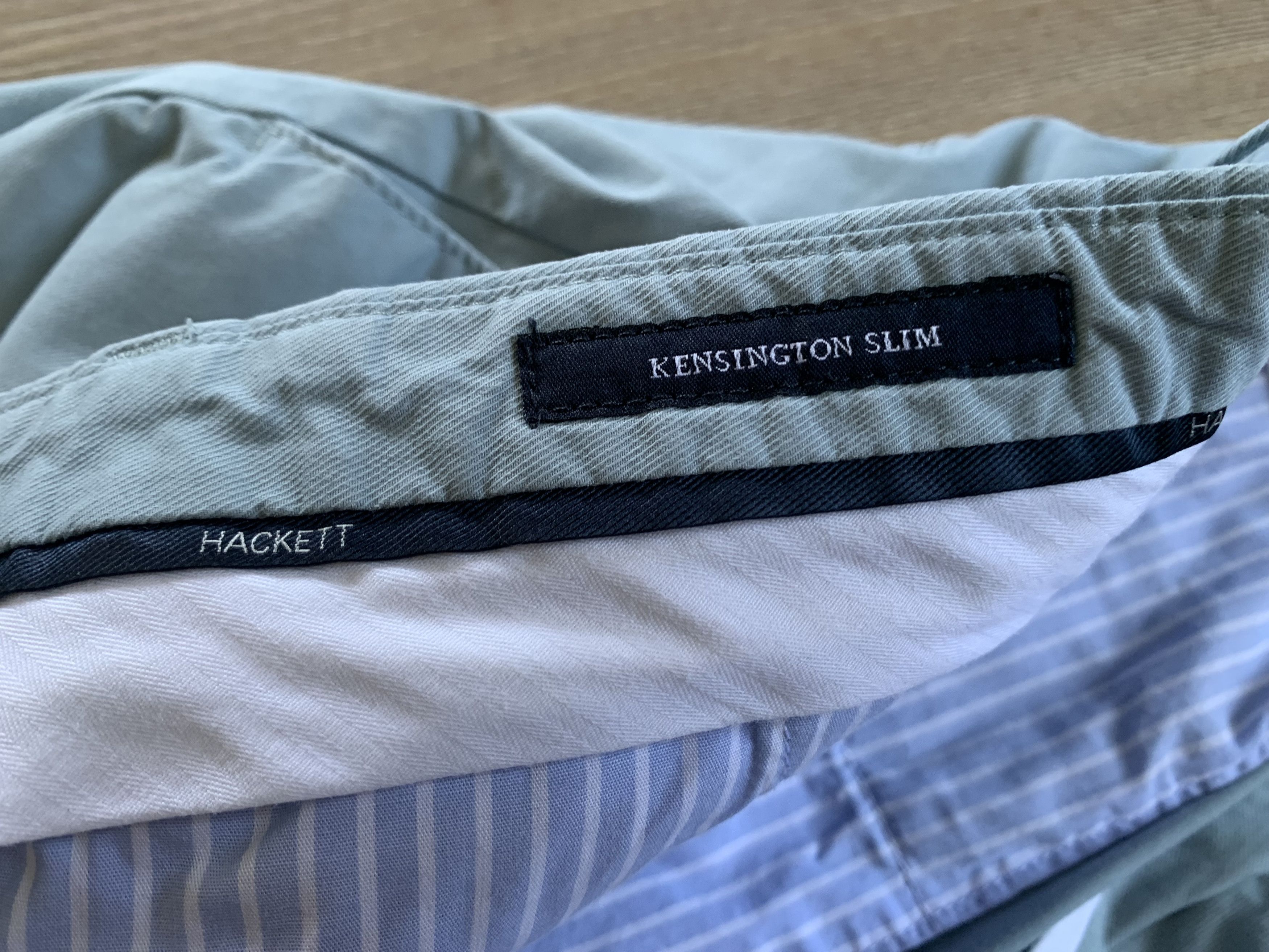 Designer × Hackett Hackett London Kensington Slim Men's Cotton Chino Pants Size US 32 / EU 48 - 10 Thumbnail