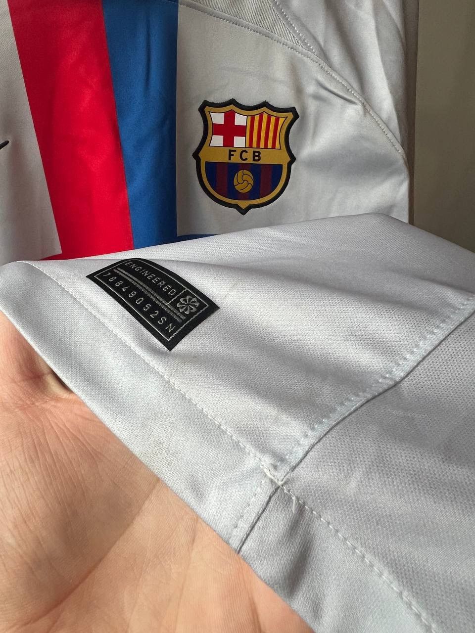 Nike NEW 2022/23 BARCELONA FC THIRD SOCCER JERSEY SHIRT SIZE XXL Size US XXL / EU 58 / 5 - 10 Thumbnail