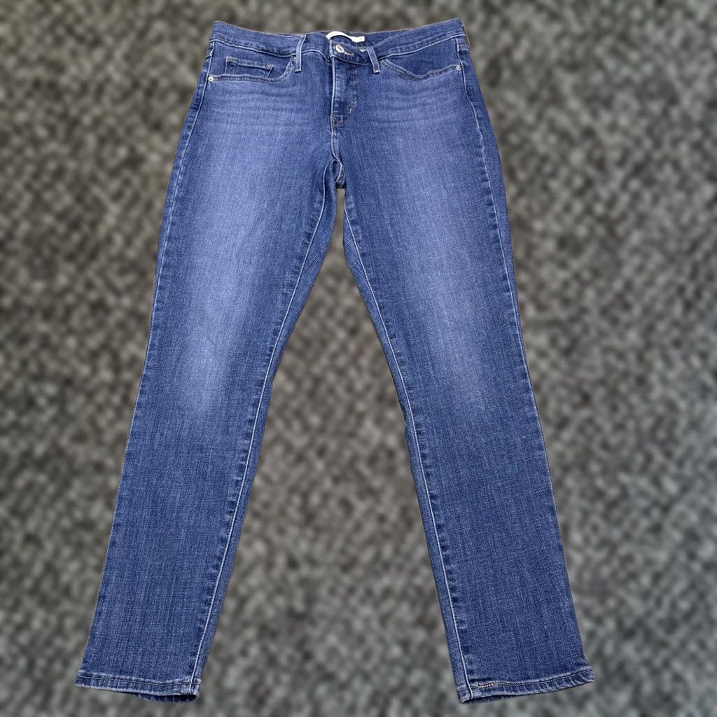 Levi's Levi's 311 Shaping Skinny Jeans Womens 31 Mid Rise Slim Denim Blue 5-Pocket Size 24" / US 00 / IT 34 - 1 Thumbnail