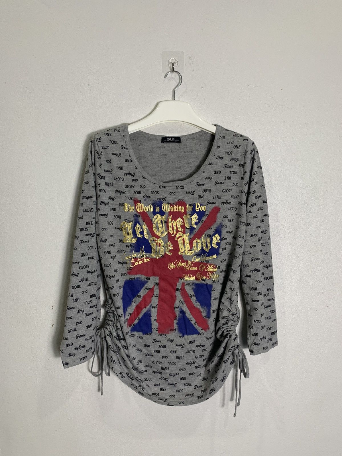 Vintage VTG PLG Union Jack Seditionaries Raglan T-shirt Size US M / EU 48-50 / 2 - 1 Thumbnail