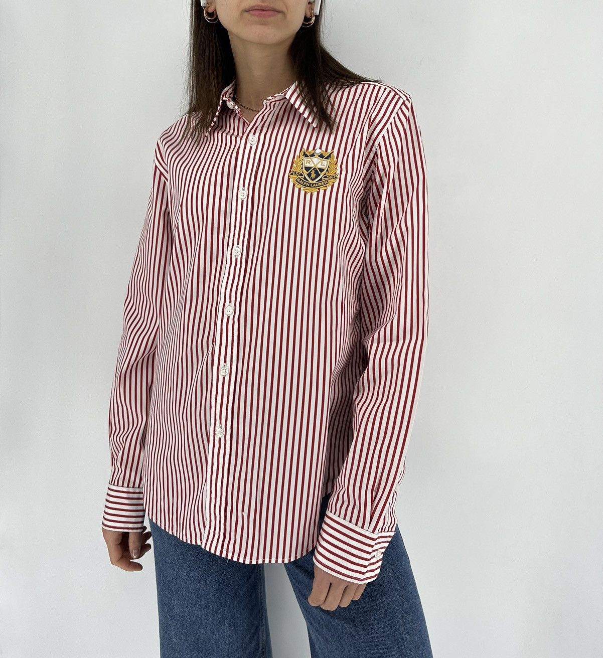RRL Ralph Lauren × Ralph Lauren × Ralph Lauren Sport Vintage Ralph Lauren Sport Shirt Button Ups Big Pony Logo Size XL / US 12-14 / IT 48-50 - 1 Thumbnail