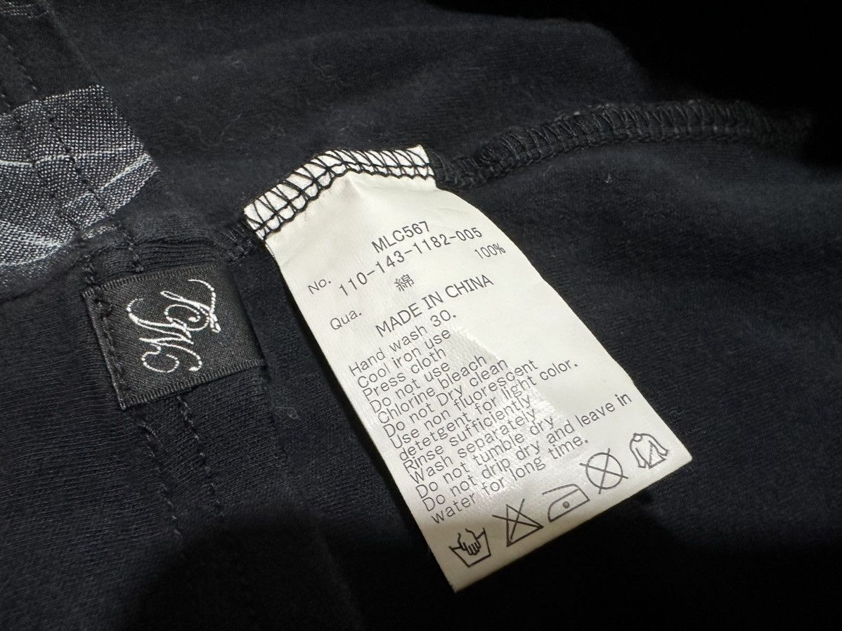 If Six Was Nine 🔥Sick Y2K Murder License Smoke Poem Long Sleeve Shirt Size US S / EU 44-46 / 1 - 7 Thumbnail
