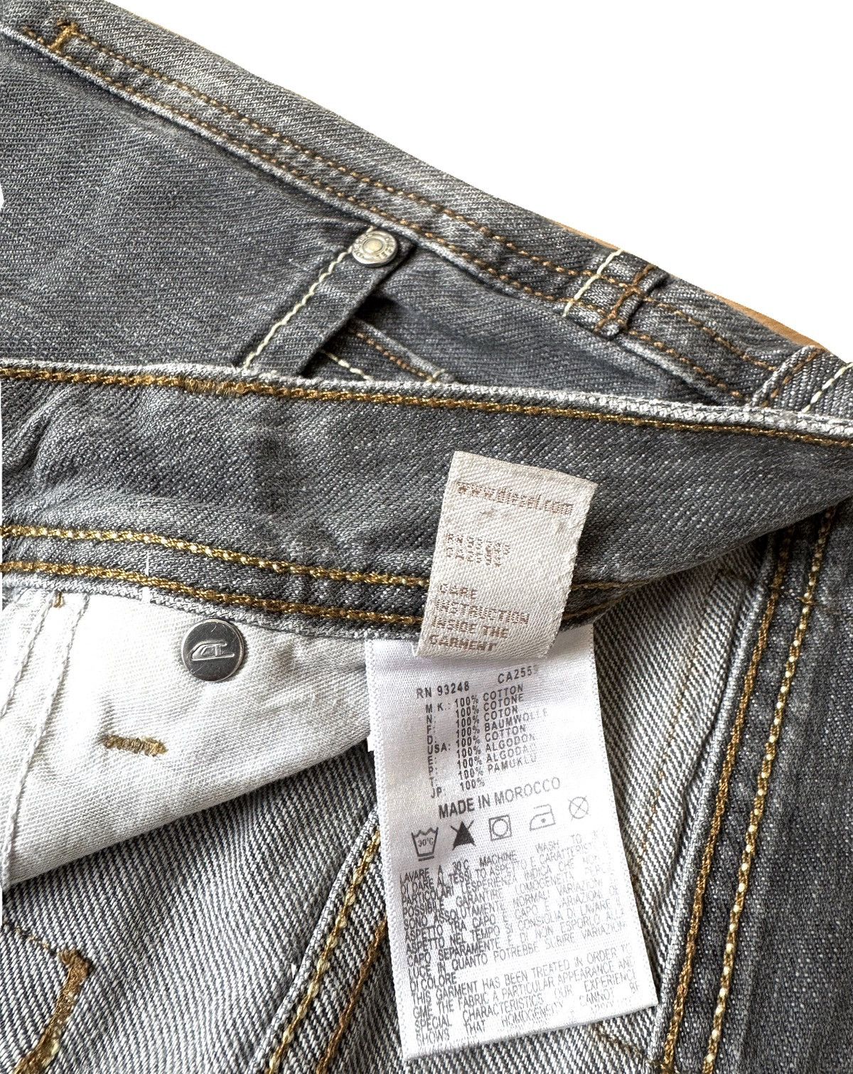 Diesel Diesel x Adidas originals x streetwear jeans Size 28" / US 6 / IT 42 - 8 Thumbnail