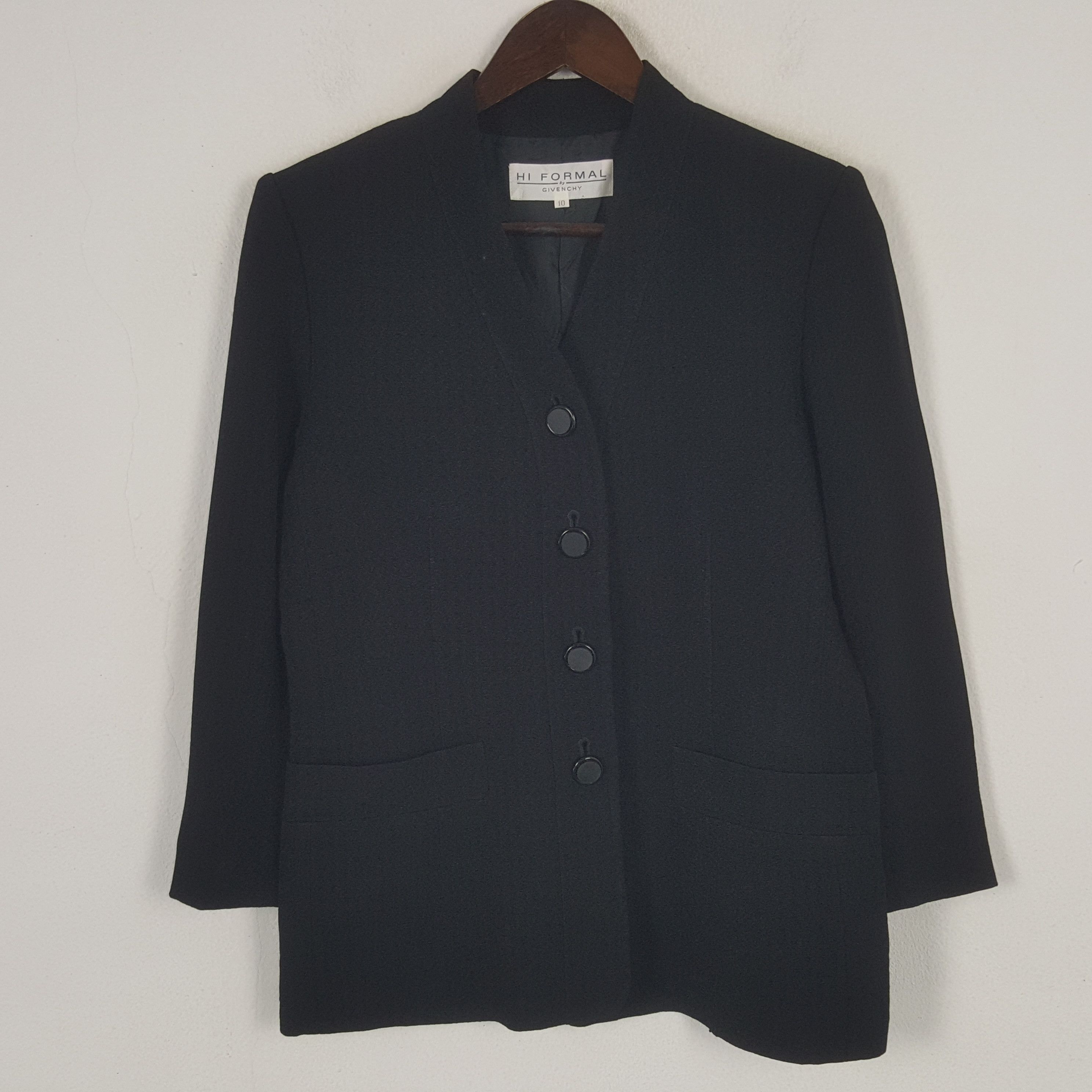 Givenchy × Vintage Vintage Hi Formal by Givenchy Blazer Cost Jacket Size XS / US 0-2 / IT 36-38 - 1 Thumbnail