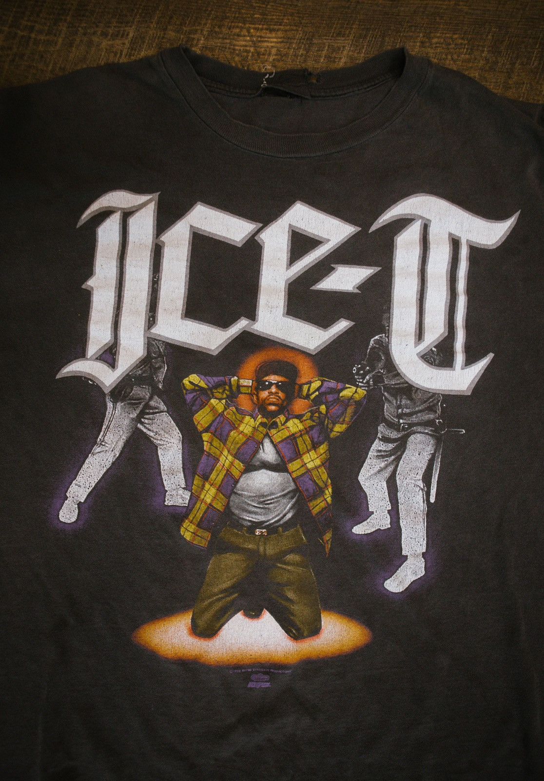 Vintage Vintage 1992 Ice T Original Gangster Album Promo tee Size US M / EU 48-50 / 2 - 2 Thumbnail