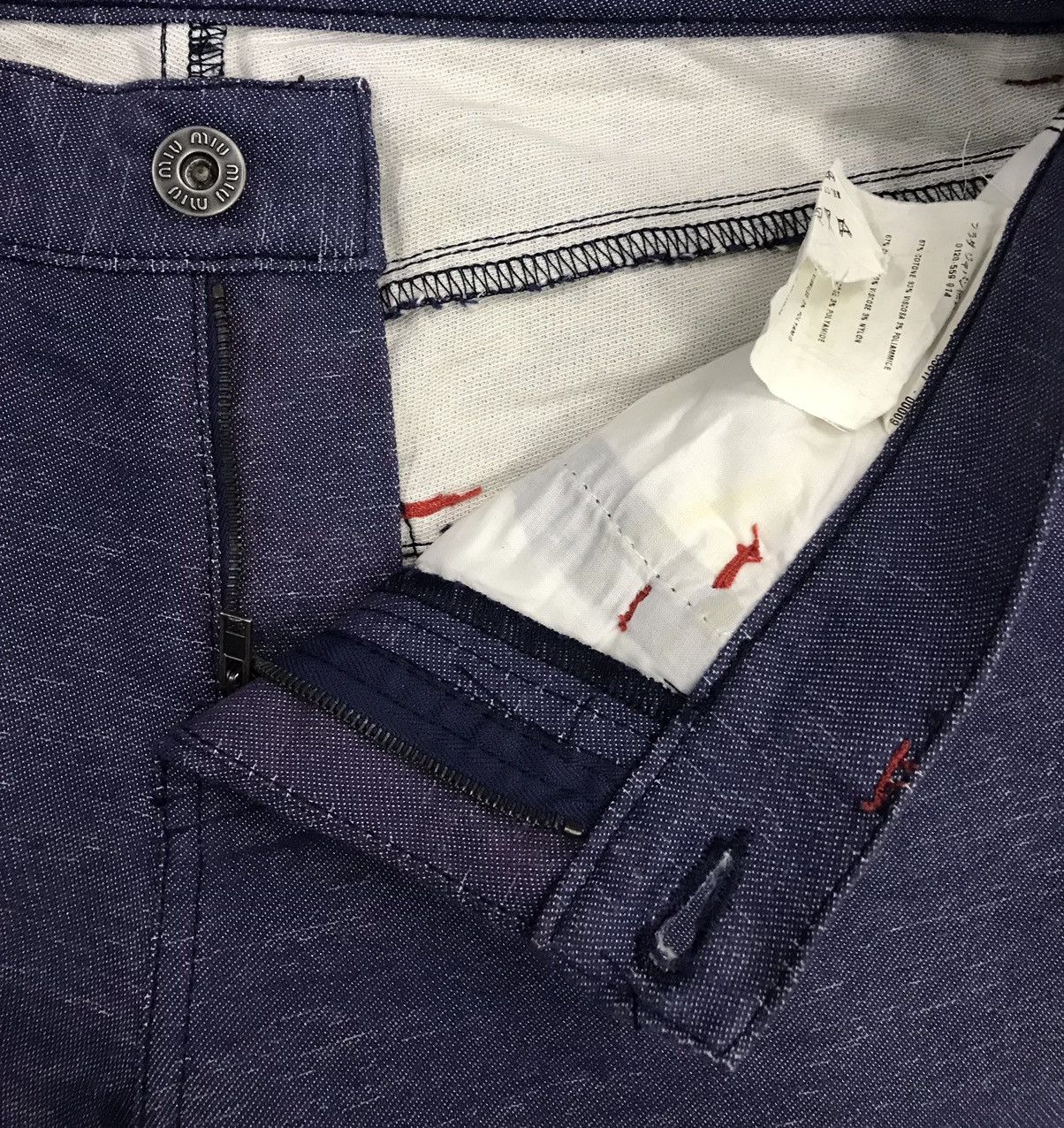 Miu Miu Miu Miu Made In Italy Pants Size US 28 / EU 44 - 6 Thumbnail