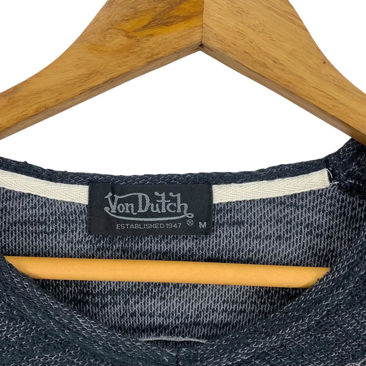 Von Dutch Vintage VON DUTCH MOTORCYCLE Skull Tee Shirt Top Bones Size XS / US 0-2 / IT 36-38 - 7 Thumbnail
