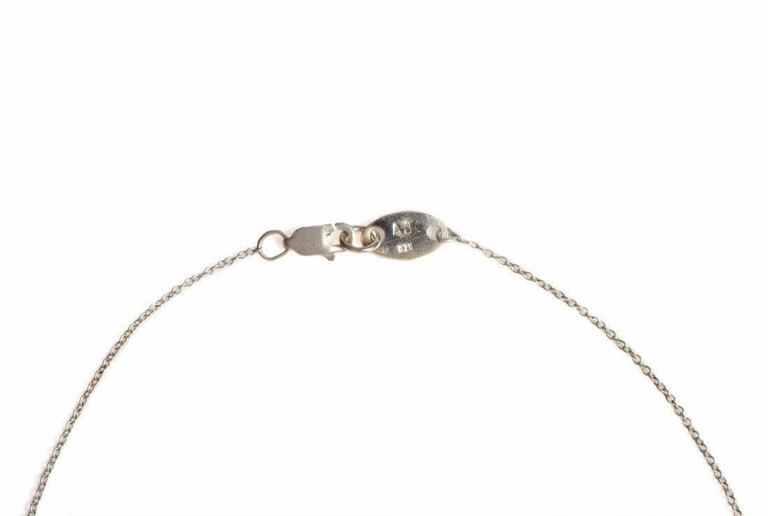 Designer Sterling Silver Double Gun Charm Necklace Alberto Juan Size ONE SIZE - 3 Thumbnail