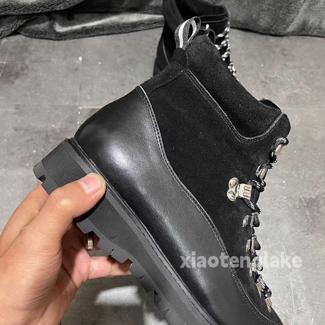 Vintage Unisex outdoor sports hiking mountain high boots Size US 10 / EU 43 - 7 Thumbnail