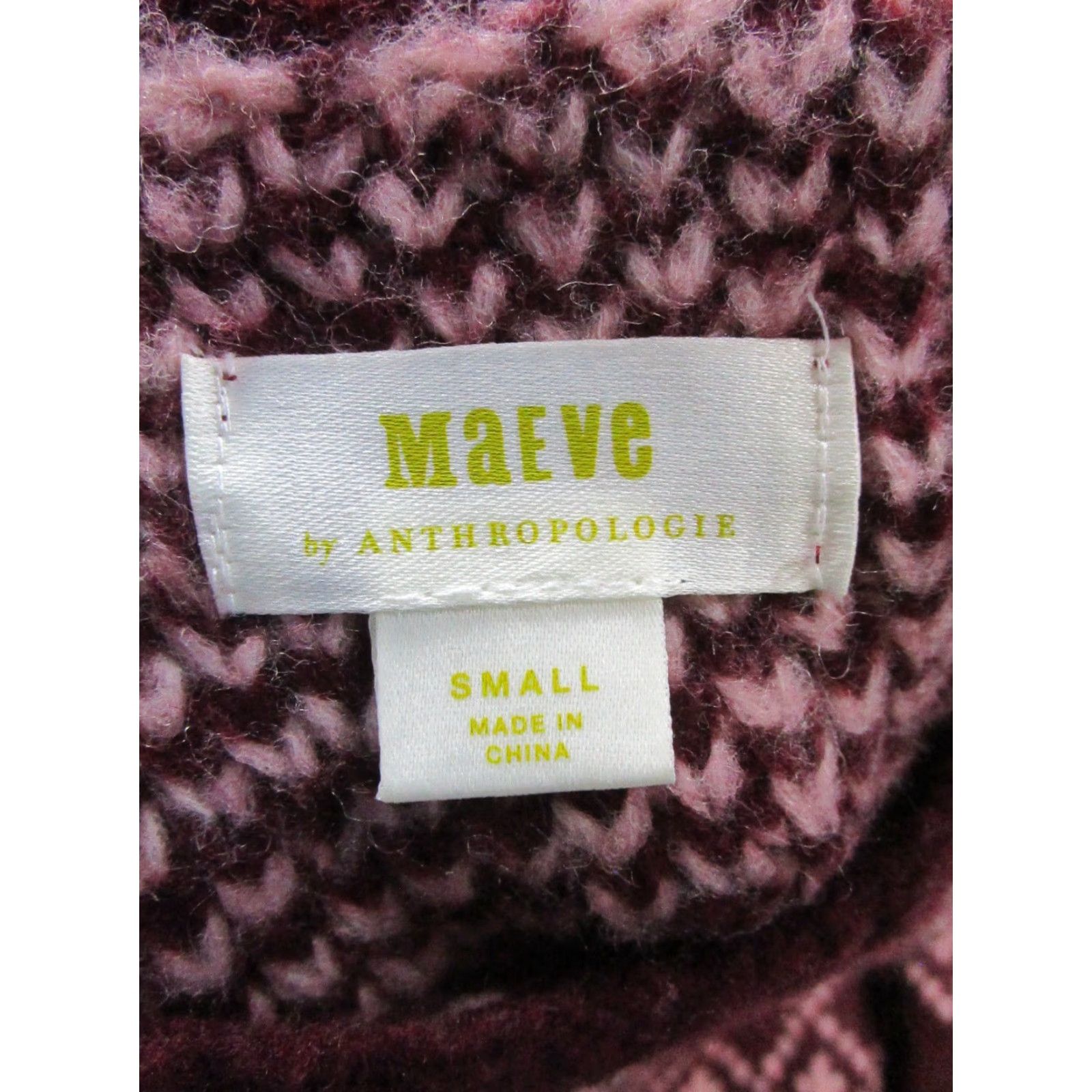 Vintage Maeve Sweater Womens Small Red Wool Blend Knit Pullover New Size S / US 4 / IT 40 - 3 Thumbnail