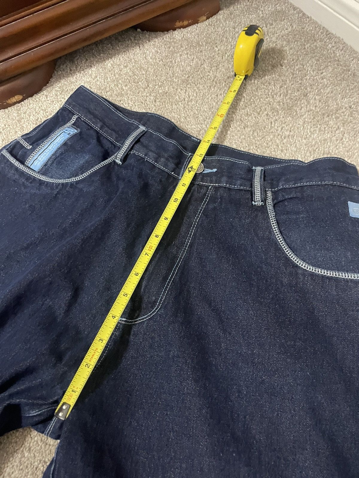 Other Vintage Y2K School Of Hard Knocks Baggy Carpenter Jeans 36 Size US 36 / EU 52 - 8 Thumbnail
