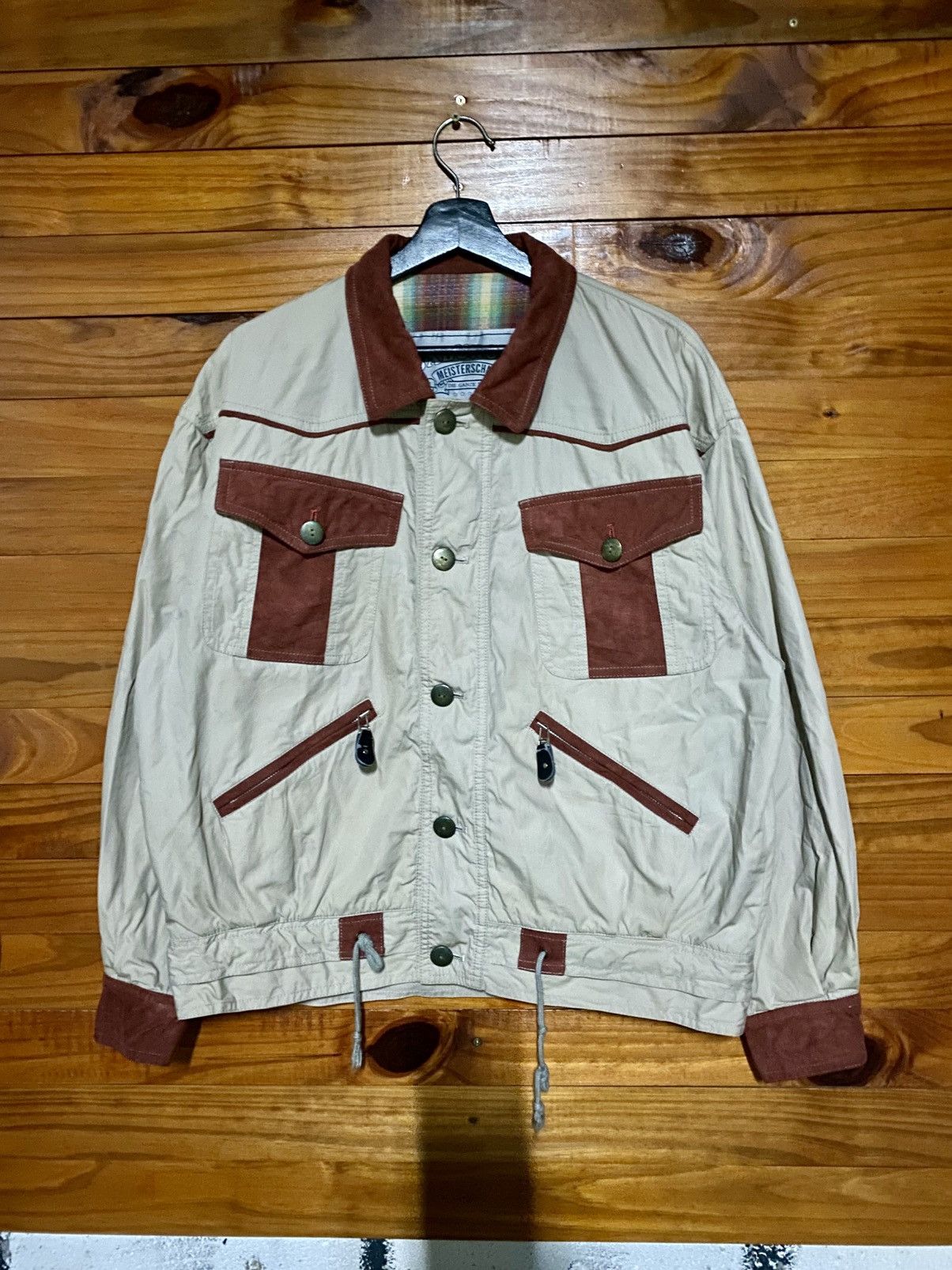 Japanese Brand Vintage Saburoku Meisterschaft Field Jacket | 90s Workwear Size US L / EU 52-54 / 3 - 6 Thumbnail